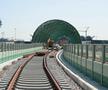 GALERIE FOTO  Calea ferată Otopeni - Gara de Nord, la un pas de finalizare! Imagini noi: „S-a montat ultimul puzzle” » Când va fi aceasta funcțională