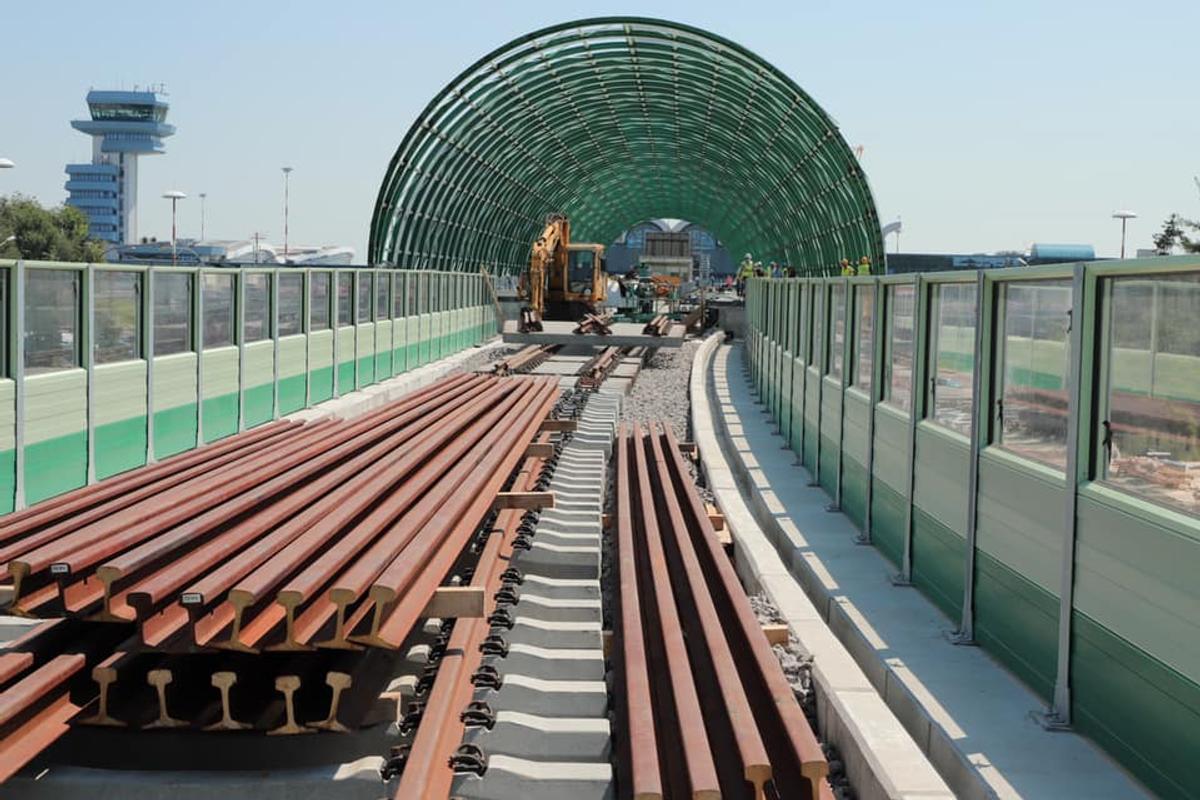 Calea ferată Otopeni - Gara de Nord 22 iulie 2020