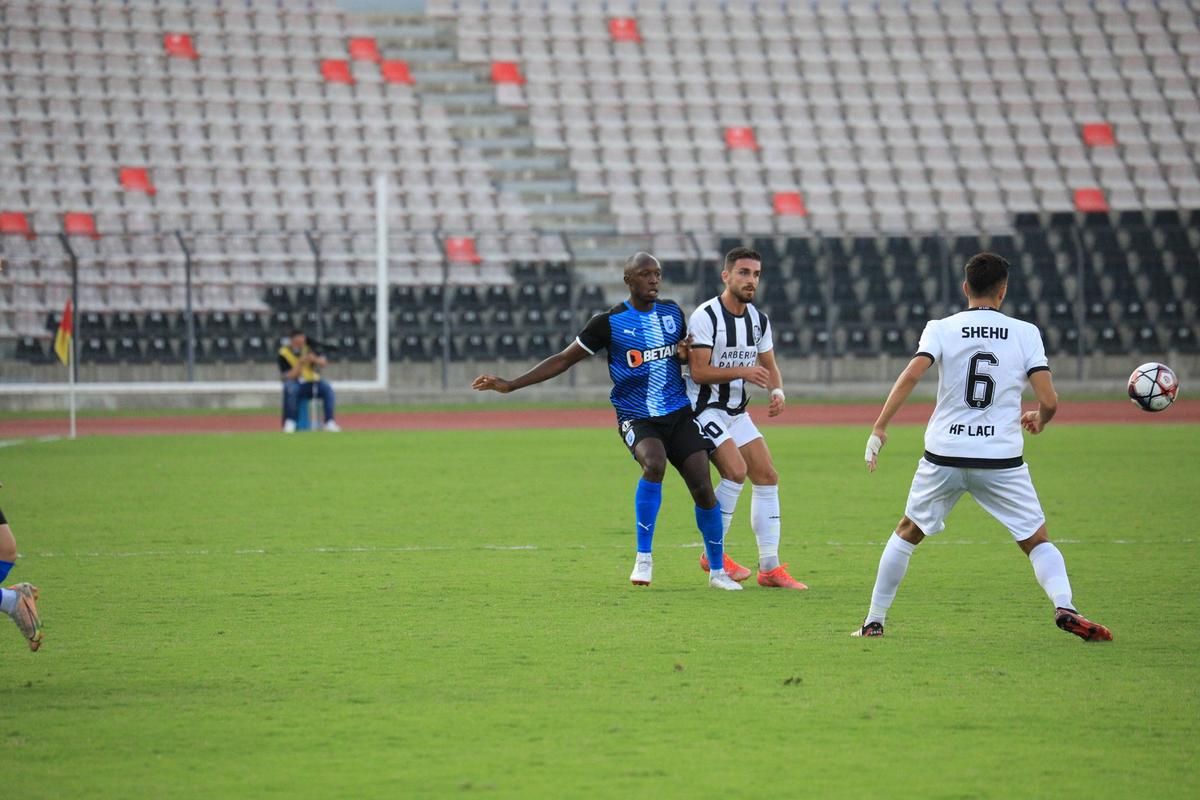 KF LACI - CS UNIVERSITATEA CRAIOVA, turul 2 preliminar Conference League / FOTO: Facebook @UCVOficial