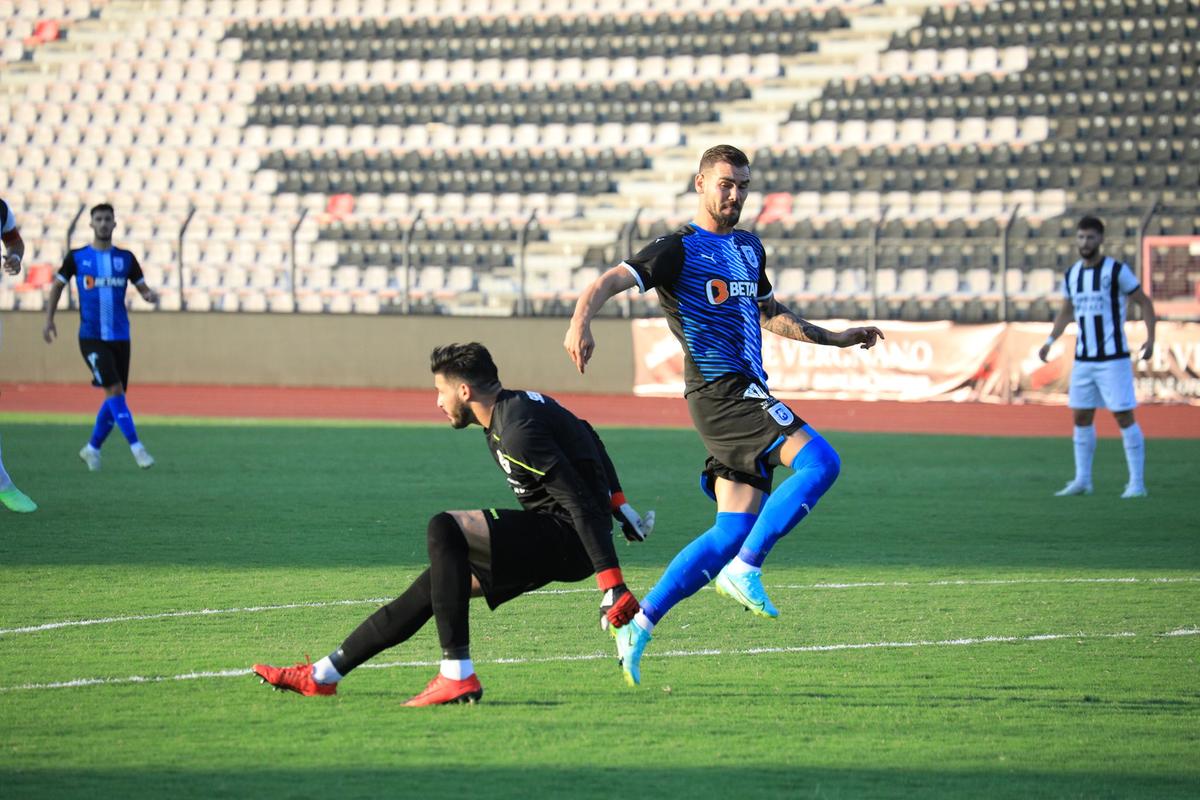KF LACI - CS UNIVERSITATEA CRAIOVA, turul 2 preliminar Conference League / FOTO: Facebook @UCVOficial