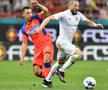 Olimpiu Moruțan a fost schimbat după doar 45 de minute în partida FCSB - Șahtior Karagandy. În locul său a intrat Alexandru Musi (17 ani).
