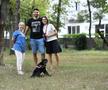 Pentru că nu putea intra în sală, Ana a avut mai mult timp pentru familie, aici în august 2020 alături de soțul și mama sa FOTO Raed Krishan