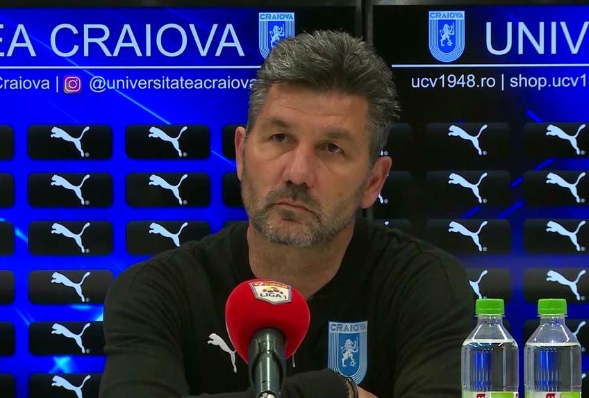 CS Universitatea Craiova a fost învinsă de albanezii de la Laci, scor 0-1, în prima manșă a turului 2 preliminar din UEFA Conference League. Marinos Ouzounidis (52 de ani) admite că poartă o parte din vină, dar le atrage atenția jucătorilor.