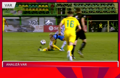 CS Mioveni - Farul 0-2 | Finalul de meci a inclus două faze întoarse de VAR.
