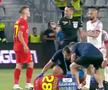 Sperietură în minutul 17 al derby-ului de pe „Arcul de Triumf” » Echipele medicale, în alertă din cauza ciocnirii Pantea - Bani