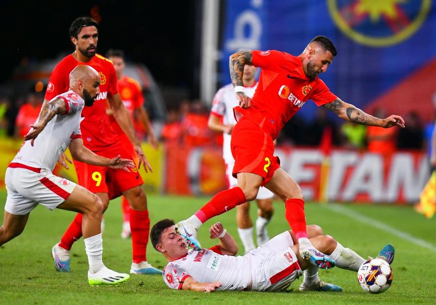 FCSB a învins-o pe Dinamo, scor 2-1. Andrea Compagno nu este mulțumit cu statutul de rezervă, dar anunță că va lupta pentru locul lui în echipă.