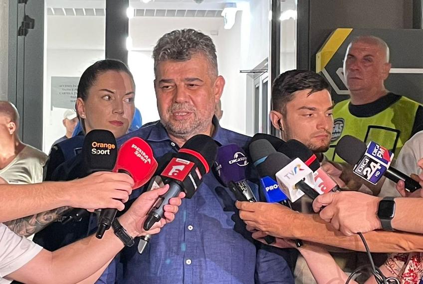 Prim-ministrul Marcel Ciolacu a vorbit despre intrarea FCSB în Ghencea