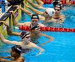 Dublul campion mondial în rând cu alți înotători