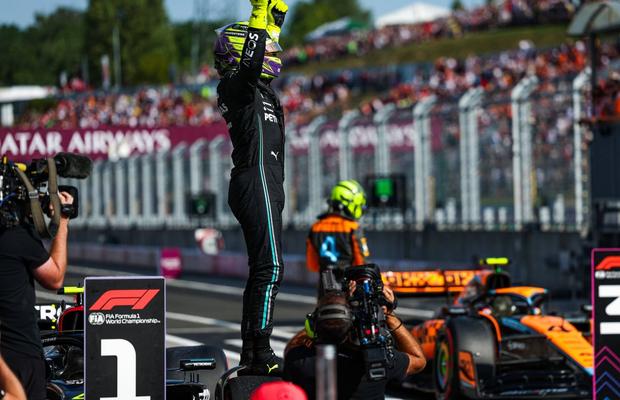 Lewis Hamilton, pole position după 20 de luni » Final senzațional în calificările Marelui Premiu de Formula 1 al Ungariei