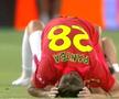Sperietură în minutul 17 al derby-ului de pe „Arcul de Triumf” » Echipele medicale, în alertă din cauza ciocnirii Pantea - Bani