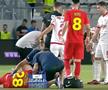 Pantea și Bani, ciocnire sângeroasă în FCSB - Dinamo / FOTO: Captură TV @Digi Sport 1