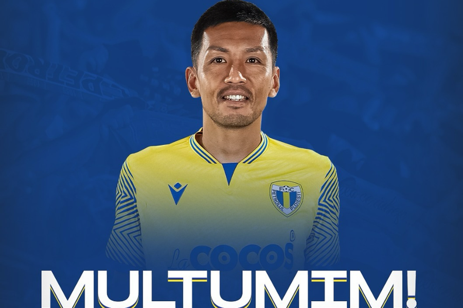 Takayuki Seto la despărțirea de Petrolul / Foto: Facebook Petrolul se desparte de un veteran după eșecul cu Dinamo. Mesajul emoționant de adio: „Iubesc acest club și iubesc orașul”