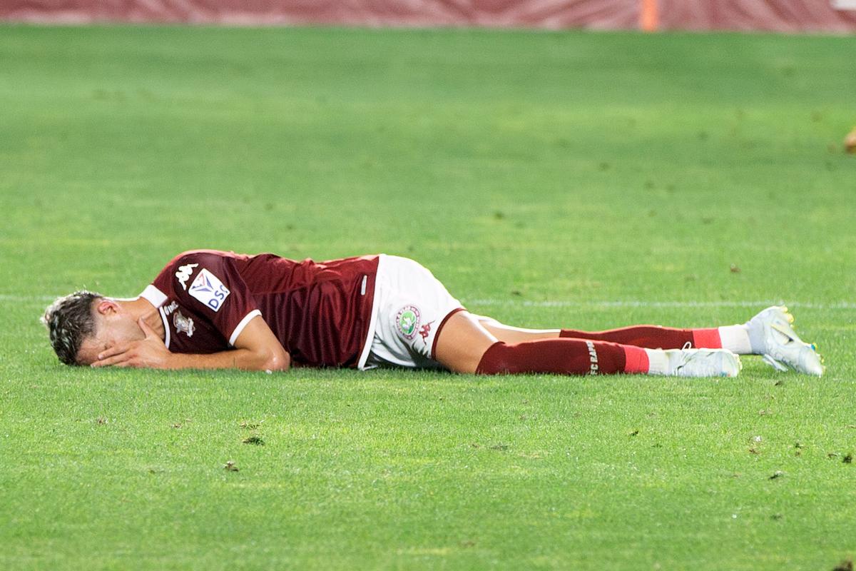 Medicii au anunțat verdictul în cazul lui Albion Rrahmani, ieșit în lacrimi de pe teren în Rapid - CFR Cluj
