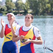 Ancuța Bodnar și Simona Radiș, campioane mondiale Belgrad 2023 Foto: Raed Krishan