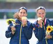 Ancuța Bodnar și Simona Radiș, campioane olimpice Tokyo 2020 Foto: Raed Krishan