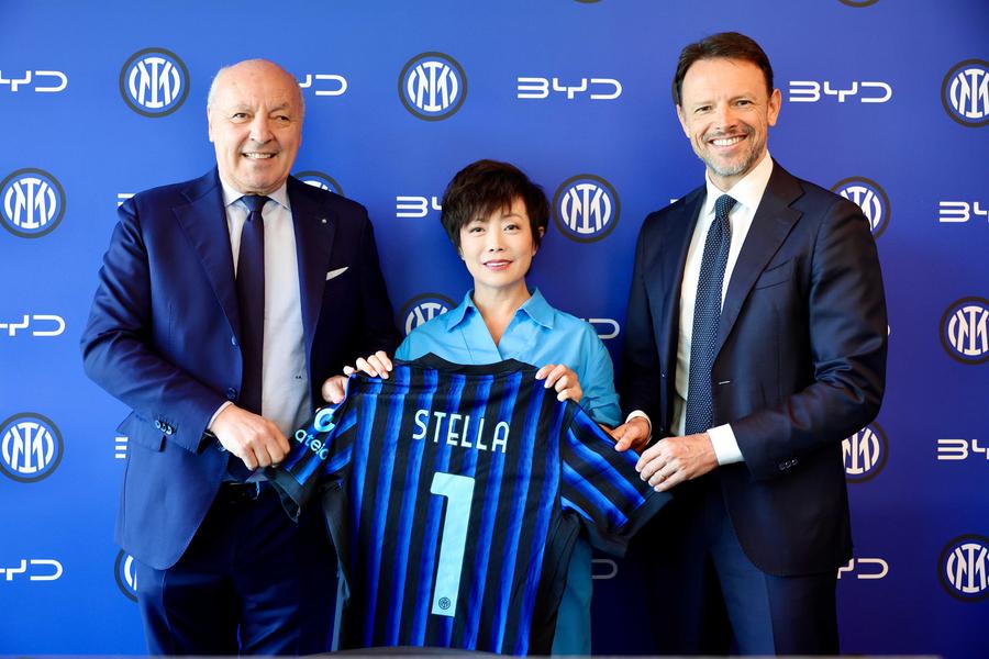 BYD Group este partenerul de mobilitate FC Internazionale Milano la nivel global