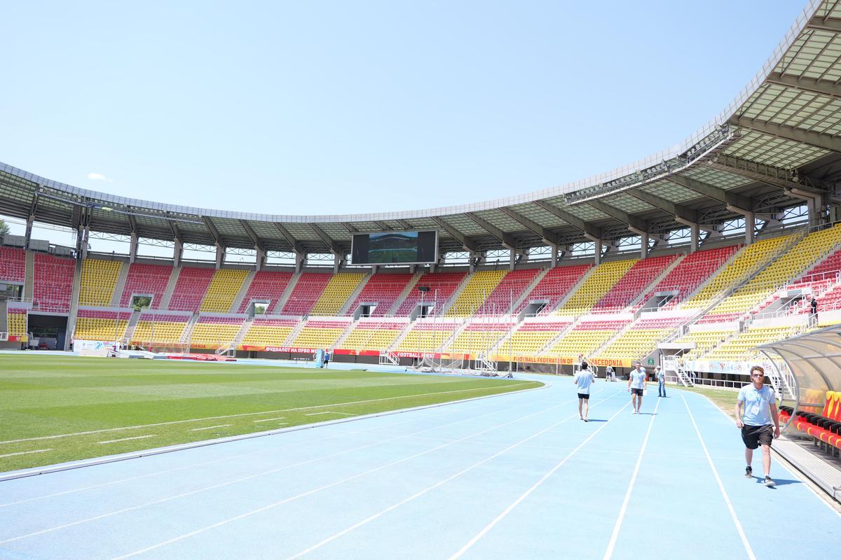 Cum arată gazonul pe care se va juca Shkendija - FCSB