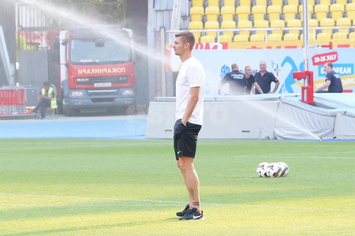 Imagini de la stadion, înainte de Shkendija - FCSB