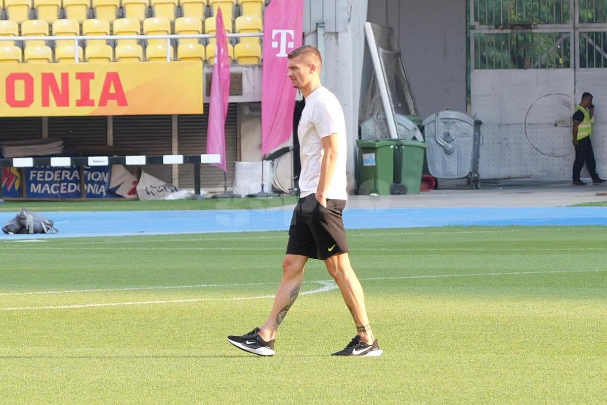 Imagini de la stadion, înainte de Shkendija - FCSB