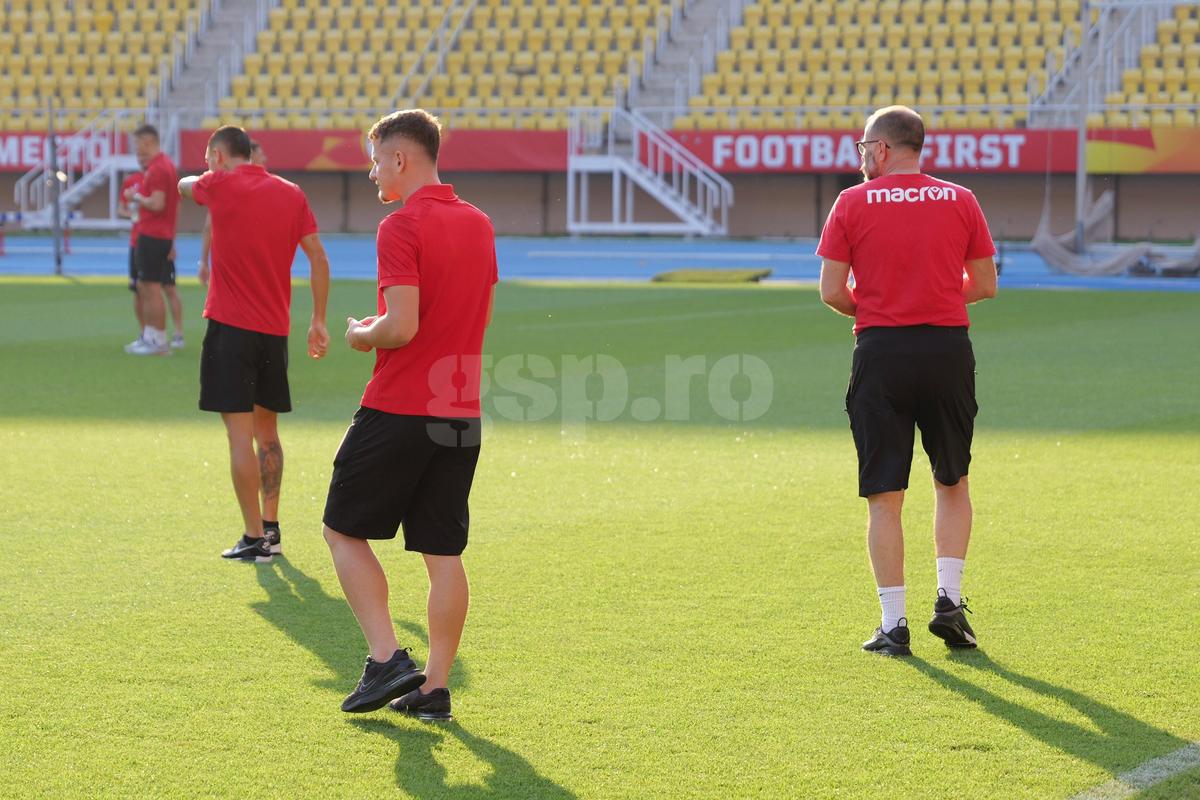 Imagini de la stadion, înainte de Shkendija - FCSB