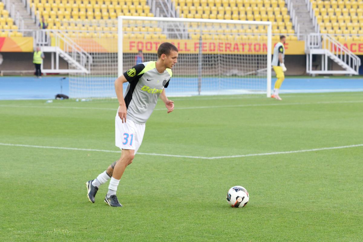 Imagini de la încălzire, înainte de Shkendija - FCSB