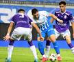 Claudiu Stancu, în dreapta, în meciul din Bănie / Sursă foto: Facebook@ Universitatea Craiova