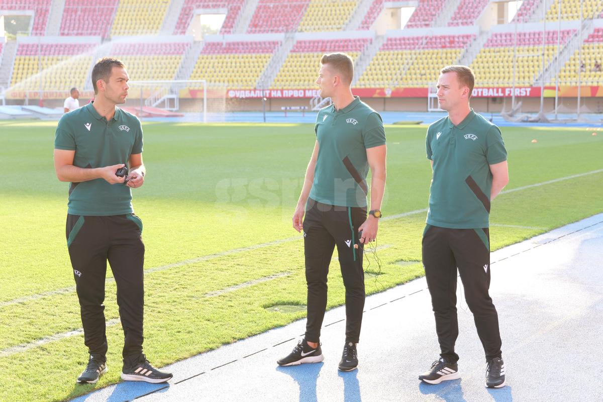 Imagini de la stadion, înainte de Shkendija - FCSB