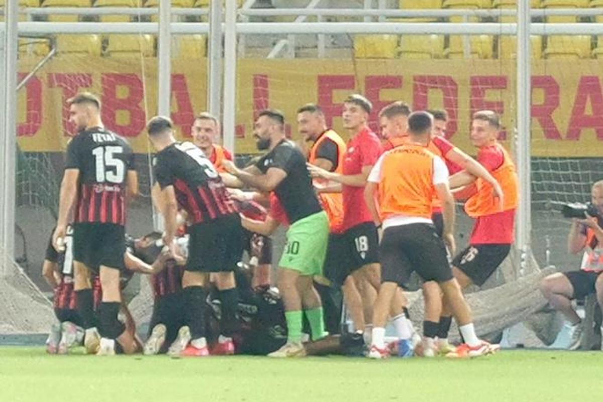 Gol Adamu Alhasssan Shkendija - FCSB