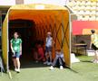 Imagini cu arena din Skopje înainte de Shkendija - FCSB // foto: Andrei Furnigă (GSP)