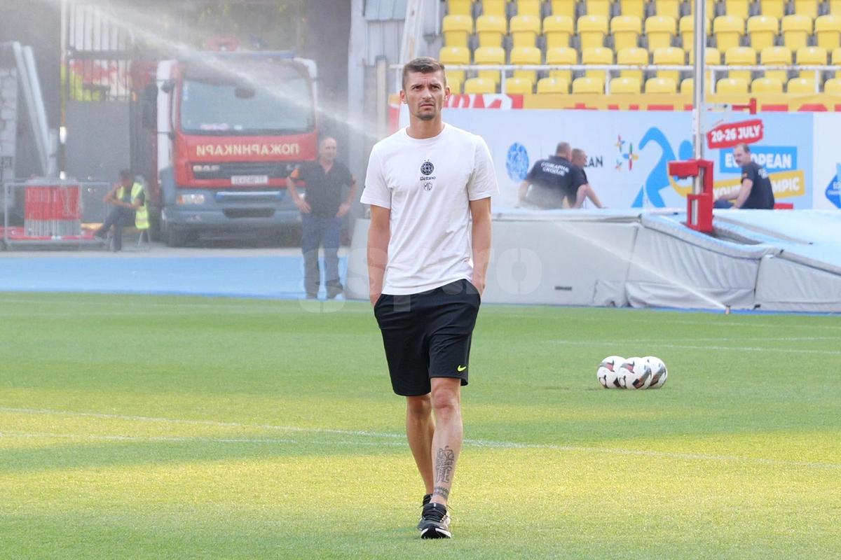 Imagini de la stadion, înainte de Shkendija - FCSB