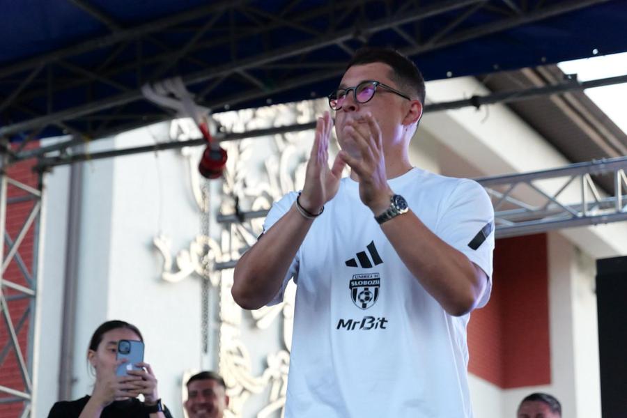 Andrei Prepeliță, antrenorul Unirii Slobozia // foto: Andrei Furnigă (GSP) Prima reacție după demitere + Dezvăluiri uluitoare pentru prima ligă: „Unii jucători au cerut să plece!”