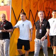 Fotbaliștii au ajuns la stadion pentru Shkendija - FCSB  / Mihai Stoica / FOTO: Andrei Furnigă (GSP.ro)