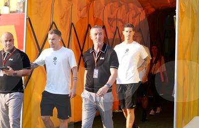 Înainte de Shkendija - FCSB, Mihai Stoica a glumit cu un fotbalist: „Dacă nu dă două goluri, merge pe jos până la hotel”