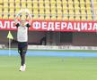 Imagini de la încălzire, înainte de Shkendija - FCSB/ foto: Andrei Furnigă (GSP)