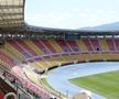 Imagini cu arena din Skopje înainte de Shkendija - FCSB // foto: Andrei Furnigă (GSP)