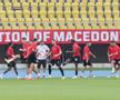 Imagini de la încălzire, înainte de Shkendija - FCSB/ foto: Andrei Furnigă (GSP)
