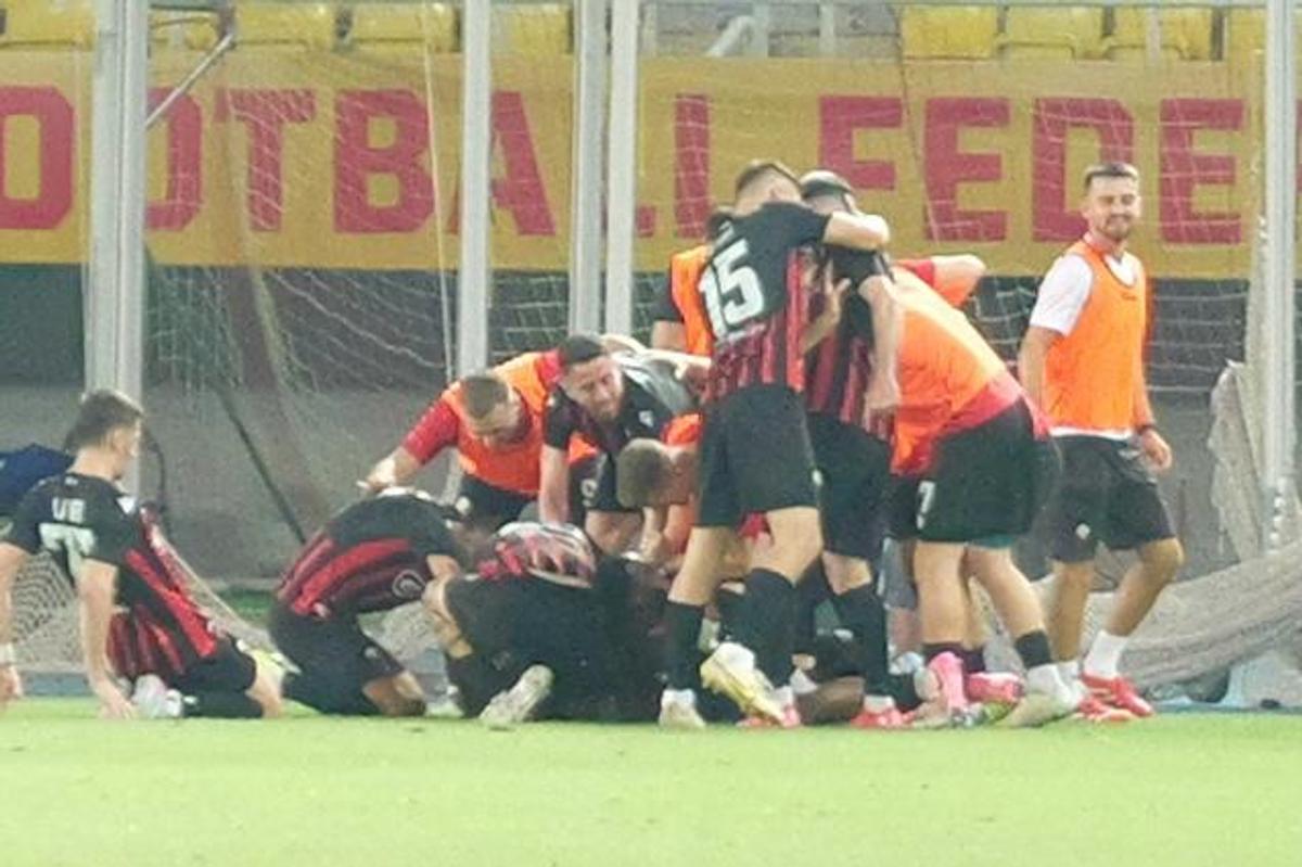 Gol Adamu Alhasssan Shkendija - FCSB