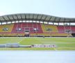 Imagini cu arena din Skopje înainte de Shkendija - FCSB // foto: Andrei Furnigă (GSP)