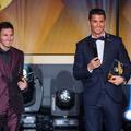 Mari rivali, Lionel Messi și Cristiano Ronaldo au fost văzuți împreună, până acum, doar la diverse festivități