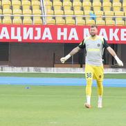 Imagini de la încălzire, înainte de Shkendija - FCSB/ foto: Andrei Furnigă (GSP)