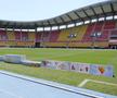Imagini cu arena din Skopje înainte de Shkendija - FCSB // foto: Andrei Furnigă (GSP)