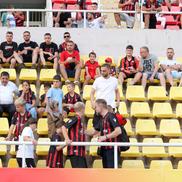 Imagini de la încălzire, înainte de Shkendija - FCSB/ foto: Andrei Furnigă (GSP)