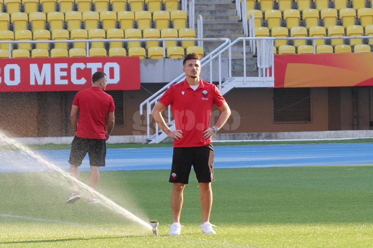Imagini de la stadion, înainte de Shkendija - FCSB