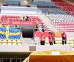 Imagini cu arena din Skopje înainte de Shkendija - FCSB // foto: Andrei Furnigă (GSP)