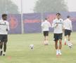 Imagini de la antrenamentul FCSB-ului pentru turul cu Auda: doi fotbaliști s-au antrenat separat