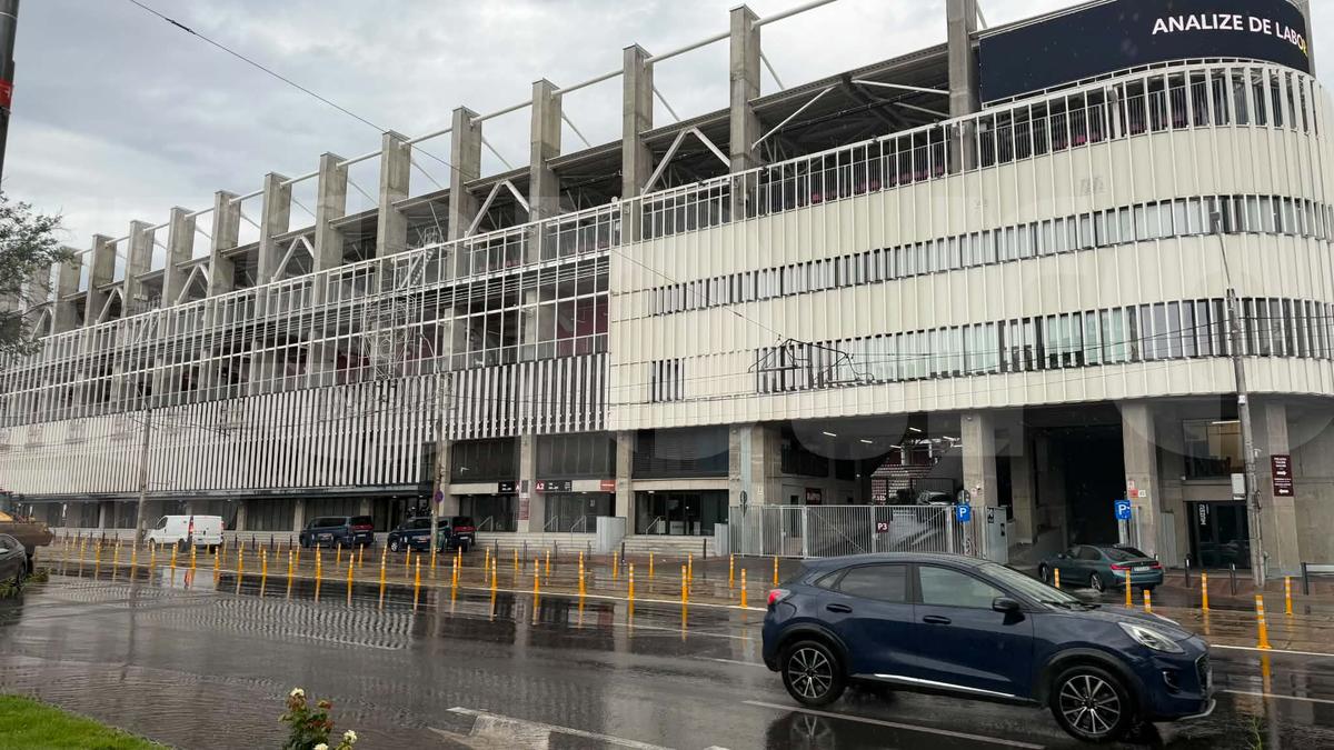 Jandarmeria, prezentă la stadionul lui Rapid