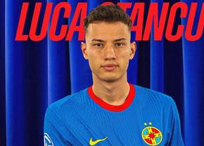 FCSB l-a prezentat pe Luca Stancu » Ce număr va purta