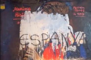 Muralul lui Ferran Torres, vandalizat în Barcelona: „P*** Espanya!”