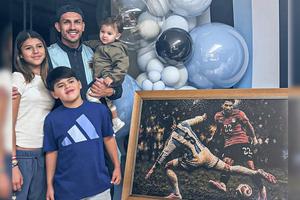Cum a fost primit Leandro Paredes la revenirea acasă: soția i-a înrămat o fază specială de la Mondial