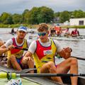 Echipajul masculin de 4 rame tineret, participant la CM de la Duisburg Foto: FR Canotaj